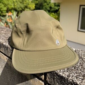 Nixon Khaki Green Unstructured Hat